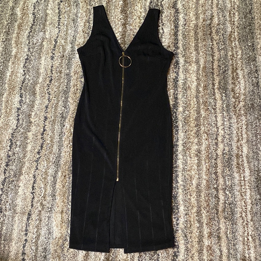 Forever 21 Black and Gold Gorgeous Dress